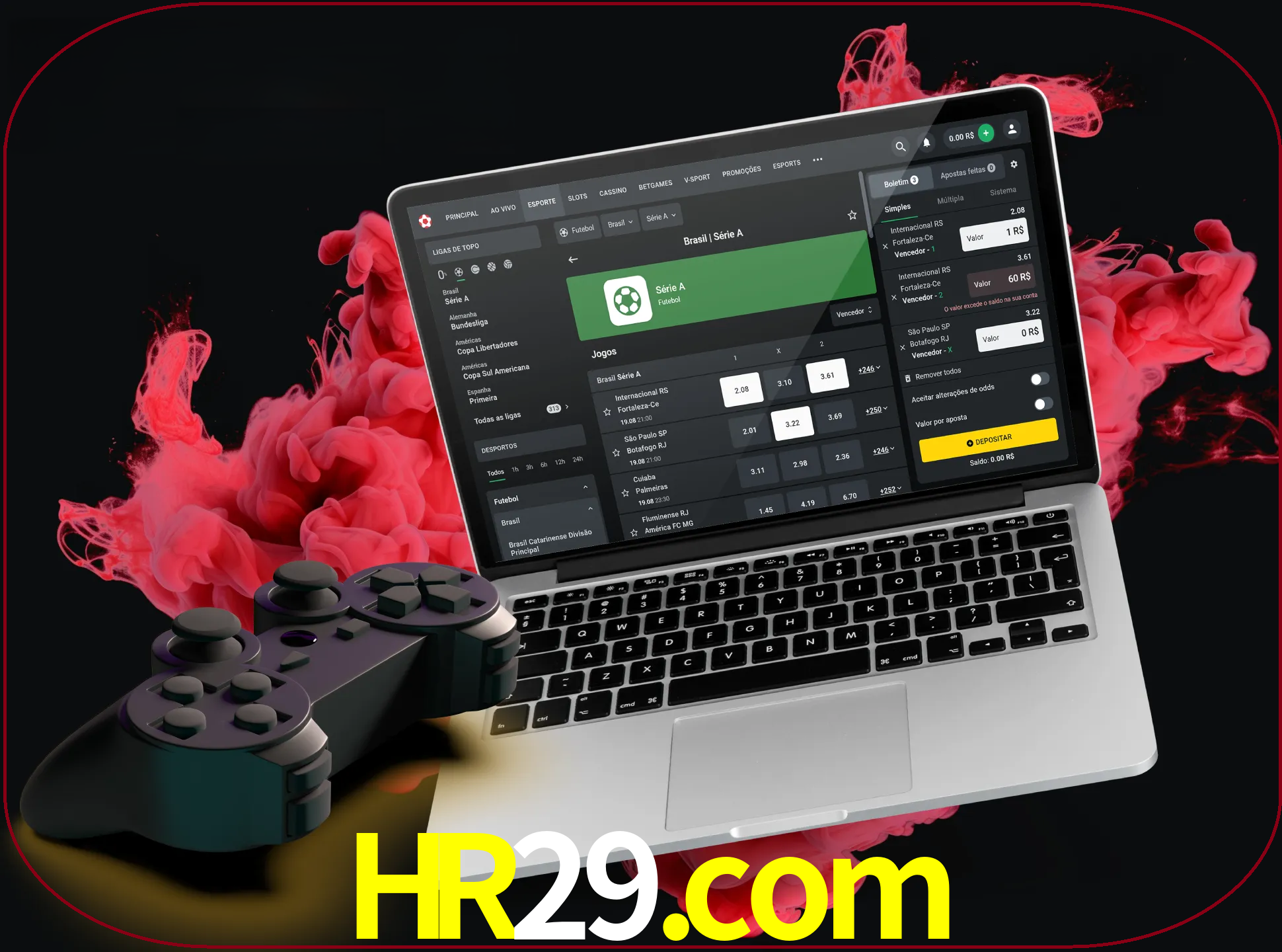 Visite a secção especial de jogos de vídeo em hr29 para descobrir em que jogos pode apostar e ganhar muito dinheiro.